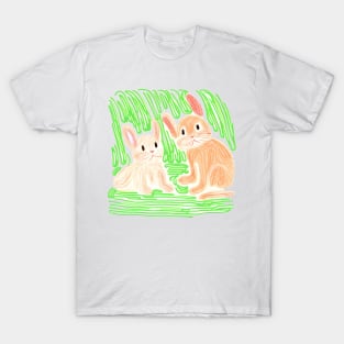 Bunny drawing Art T-Shirt